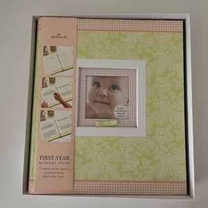 Hallmark Baby Memory Book Album First Year